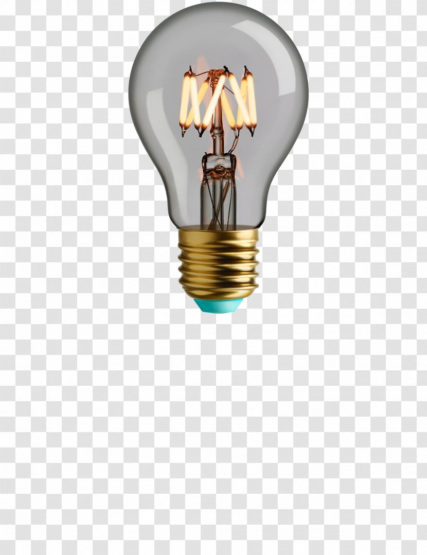 Incandescent Light Bulb LED Lamp Edison Screw Filament - Lightemitting Diode - Material Transparent PNG