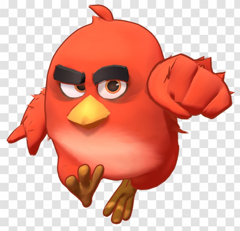 Angry Birds Star Wars Mighty Eagle Northern Cardinal - Film - Pink Bird Transparent PNG