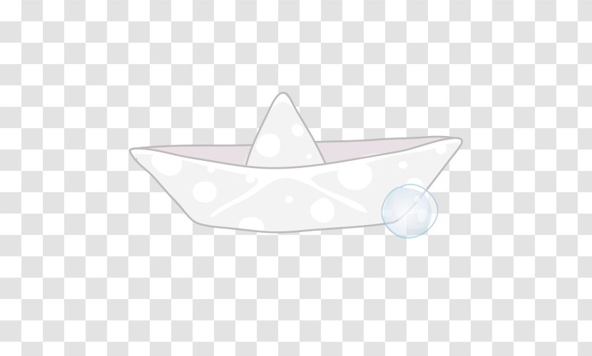 Angle - White - Hand Painted Boat Transparent PNG