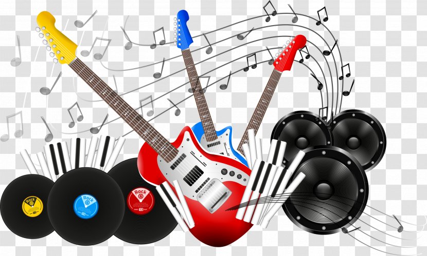 Musical Instrument - Heart - Electric Guitar Transparent PNG