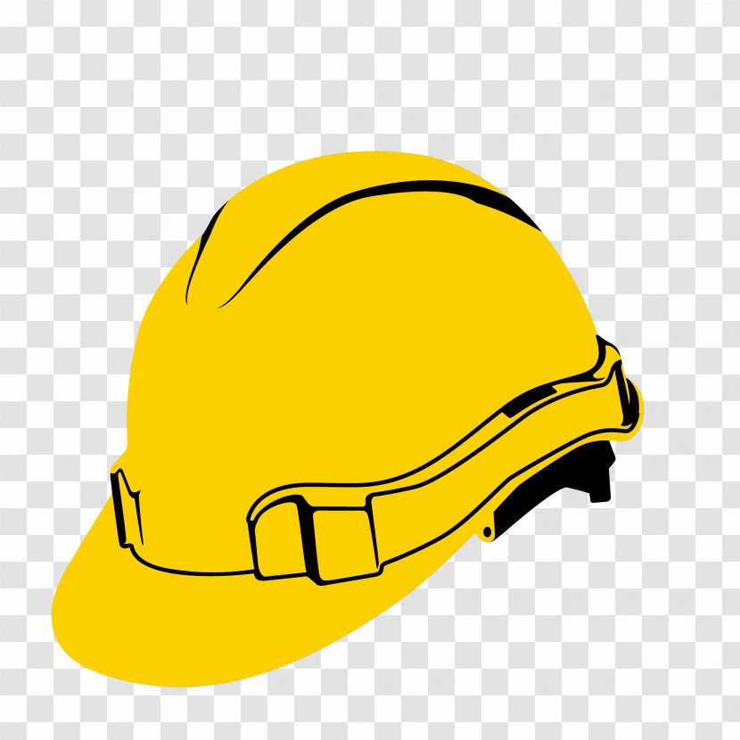 Bicycle Helmet Clip Art - Yellow Transparent PNG