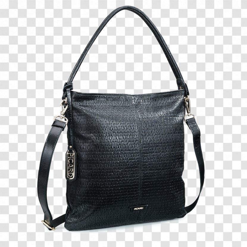 Hobo Bag Leather Handbag Messenger Bags Strap - Black M Transparent PNG