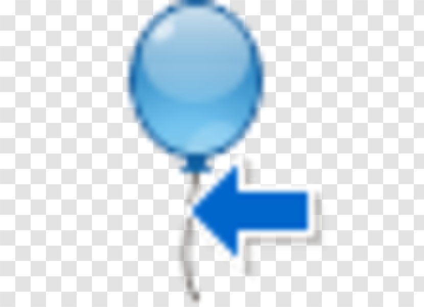 Balloon Font - Blue Transparent PNG