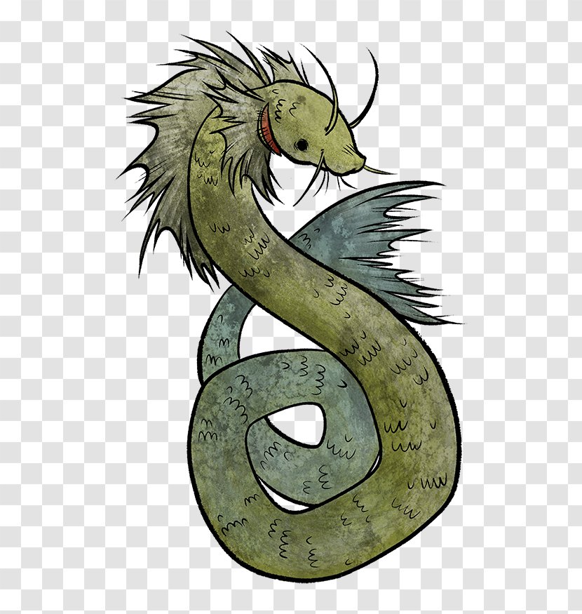 Dragon Serpent Cartoon - Reptile Transparent PNG