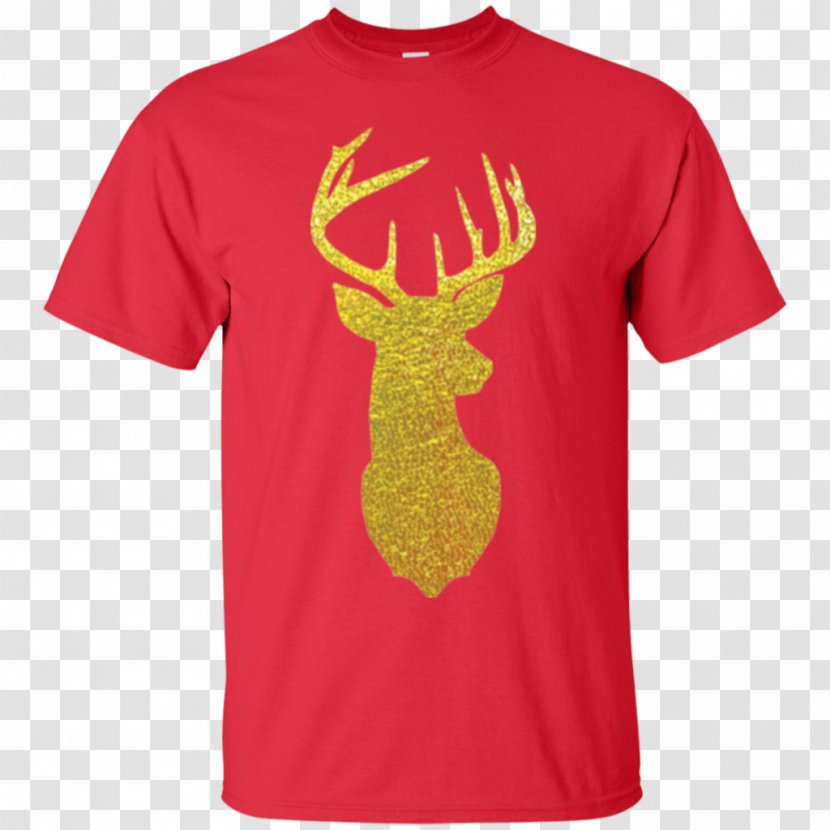 T-shirt Hoodie Soviet Union Clothing - T Shirt - Large Deer Head Transparent PNG
