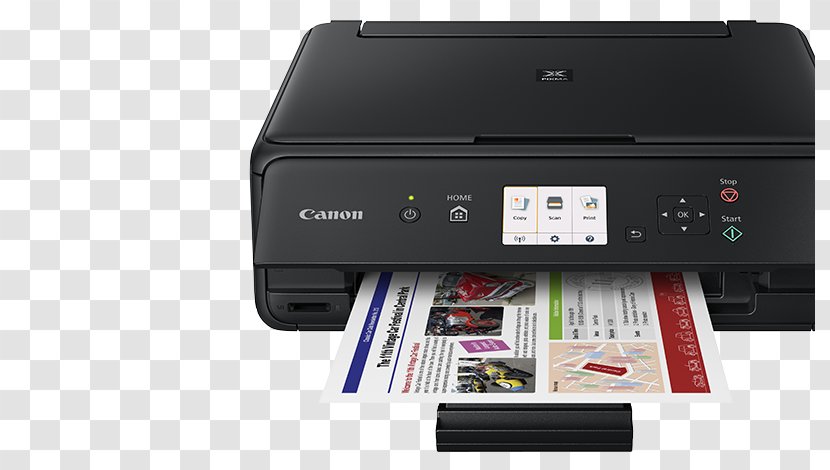Paper Canon PIXMA TS5050 Printer Inkjet Printing - Pixma Ts5050 Transparent PNG