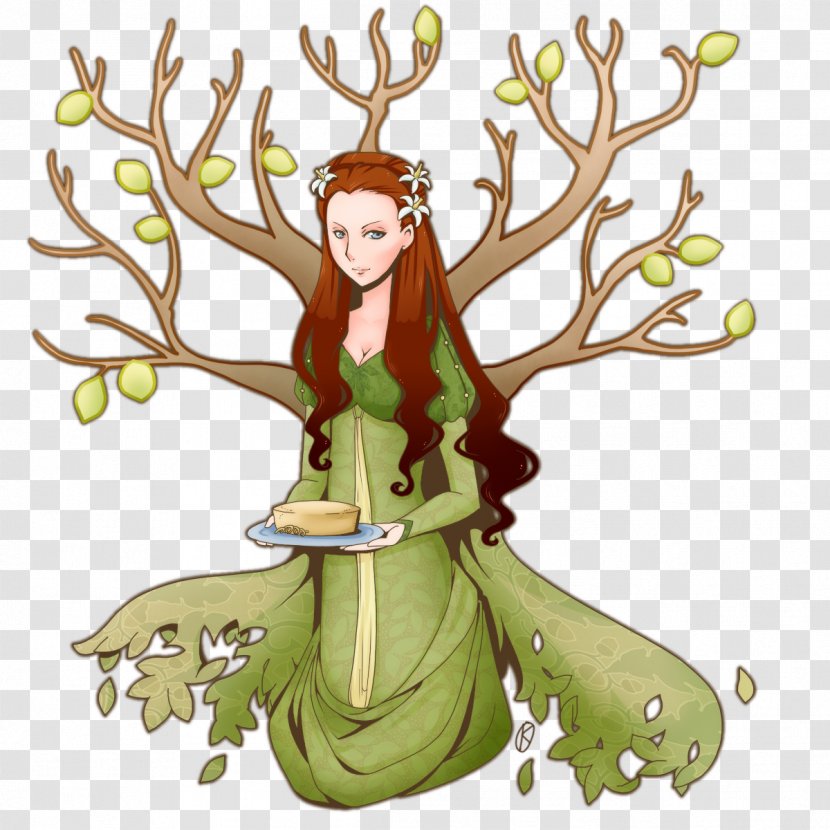 Sansa Stark A Song Of Ice And Fire Deer Illustration Fan Art - House Transparent PNG