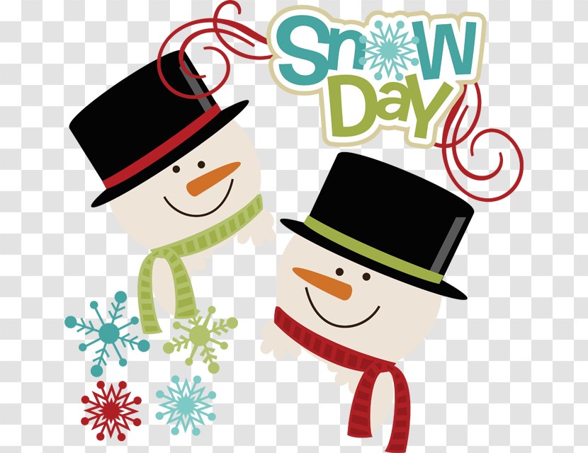 The Snowy Day Clip Art - Snowman - Snowing Transparent PNG