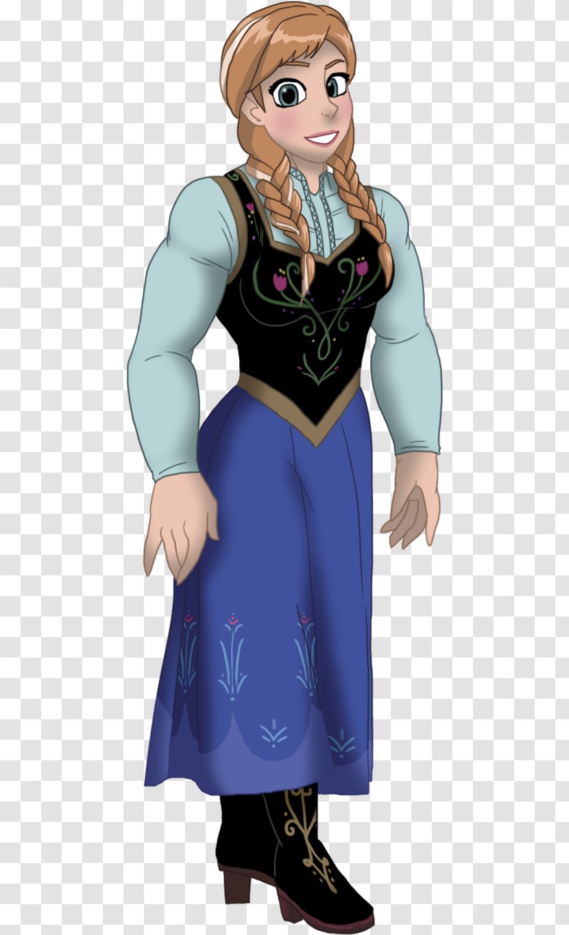 Anna Elsa Kristoff Frozen Muscle - Flower - Film Series Transparent PNG