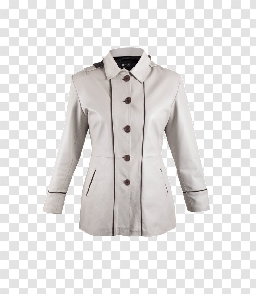 Pocket Trench Coat Jacket Lining - Overcoat Transparent PNG