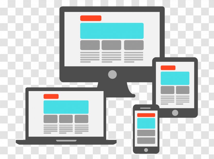 Responsive Web Design User Interface Usability Experience - Website Transparent PNG
