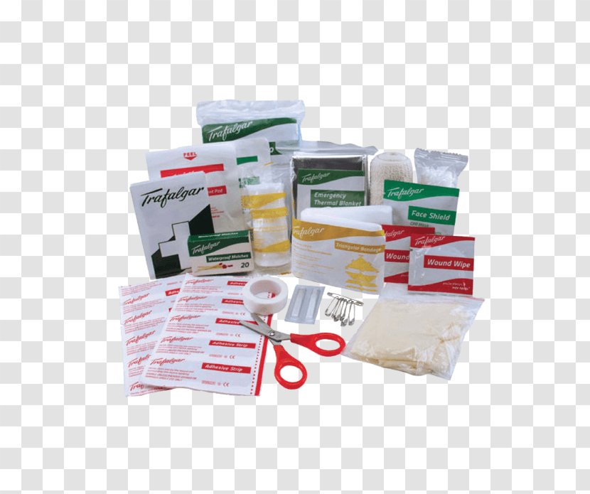 Product Service Plastic Trafalgar Go Anywhere First Aid Kit - Triangular Pieces Transparent PNG