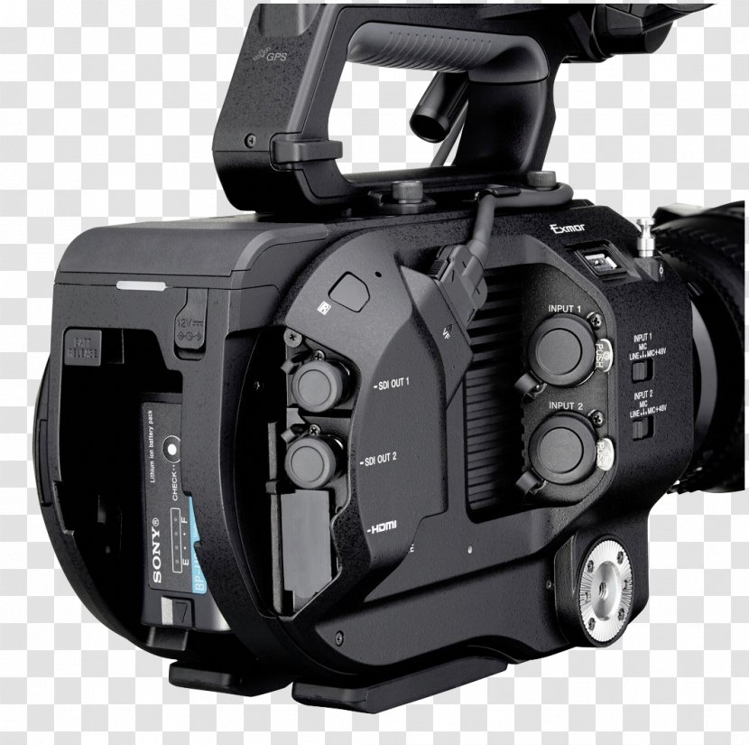 XDCAM Sony E-mount Super 35 Timecode - Video Camera Transparent PNG