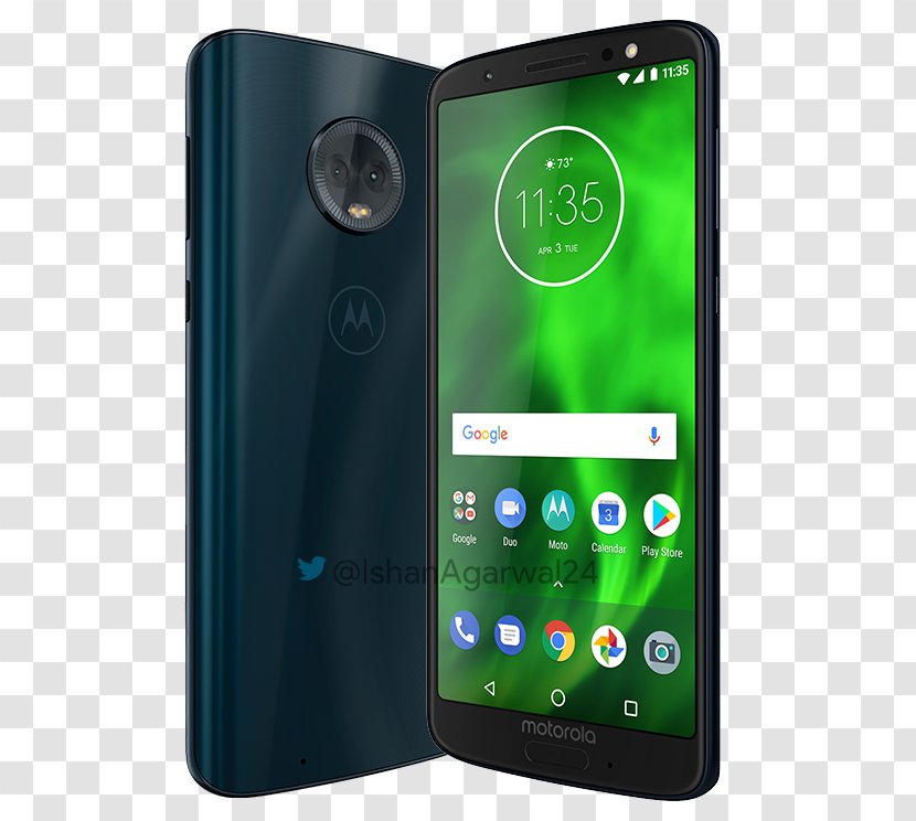 Motorola Moto G6 Plus G⁶ Play LG - Telephone - Smartphone Transparent PNG