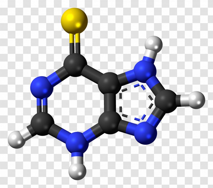 Ball-and-stick Model Theobromine Molecular Molecule Caffeine - Chemical Compound Transparent PNG