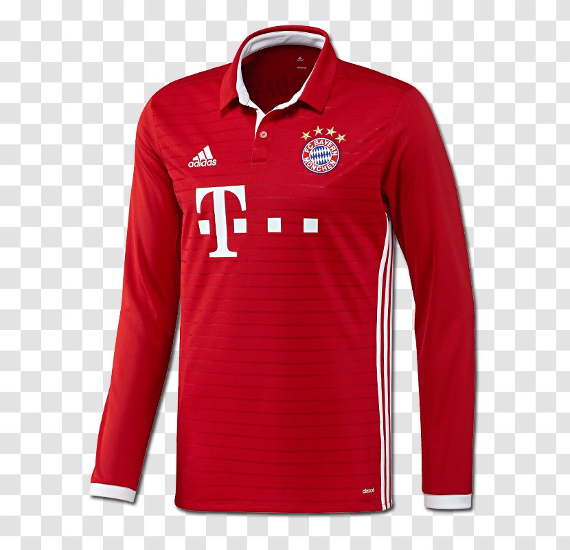 T-shirt Hoodie FC Bayern Munich Sleeve Transparent PNG