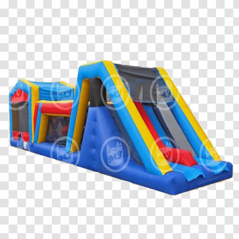 Inflatable Bouncers Obstacle Course Sport Playground Slide - Sports Game Transparent PNG