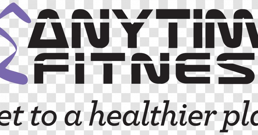 Logo Brand Font Purple Product - Anytime Fitness Transparent PNG