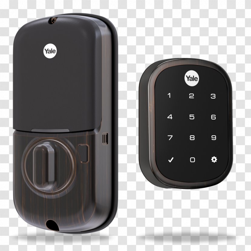 Dead Bolt Z-Wave Lock Yale Key - Smart Transparent PNG