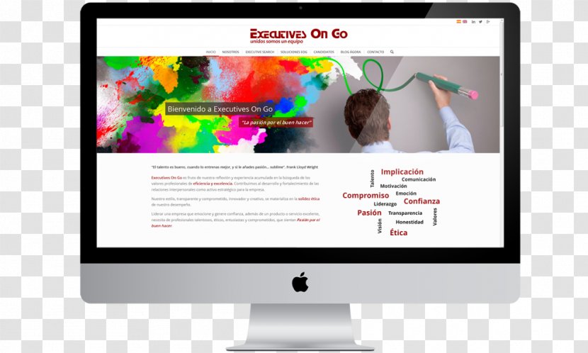 Web Page Squarespace - Exucutive Transparent PNG