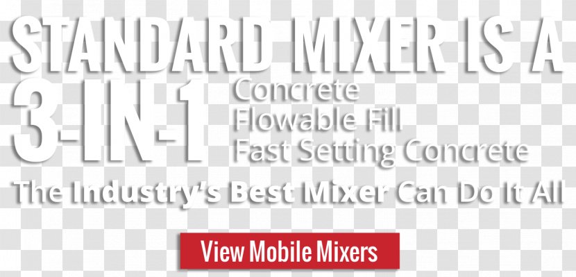 Volumetric Concrete Mixer Cement Mixers Betongbil Cemen Tech Inc - Text - Truck Transparent PNG