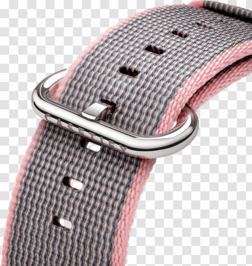 Watch Strap - M - Striped Material Transparent PNG