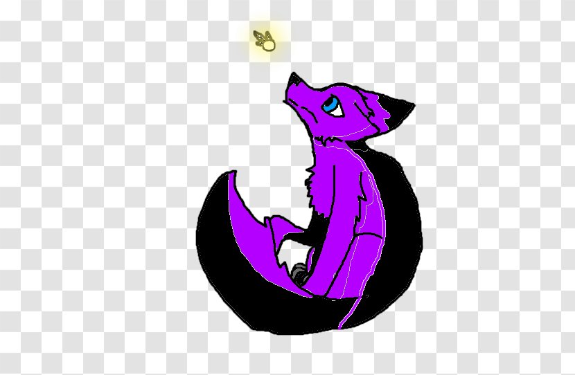Cat Mammal Bat Dog - Purple - Hello There Transparent PNG