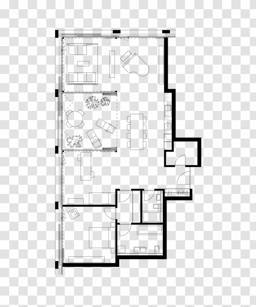 Floor Plan Facade Pattern - Java Script Transparent PNG