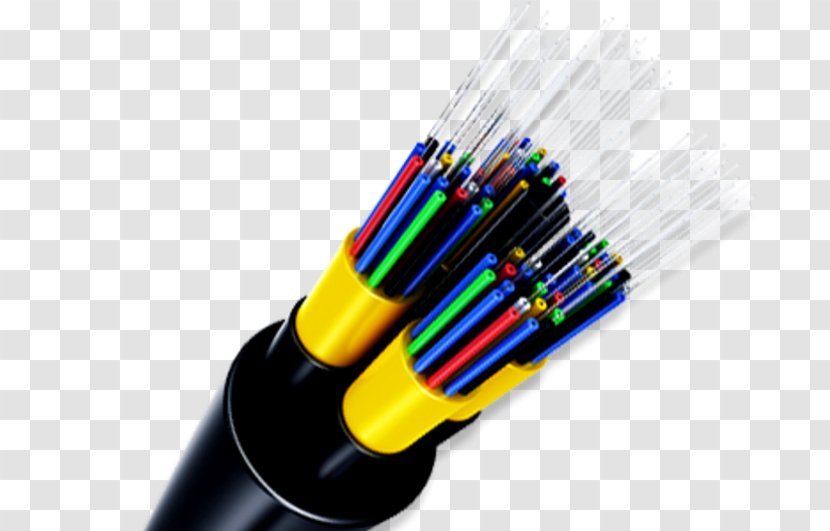 Optical Fiber Cable Core Optics - Teknologi Transparent PNG