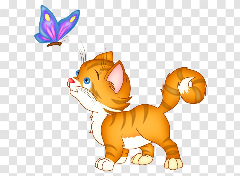 Kitten Cat Marie Clip Art - Cartoon Transparent PNG