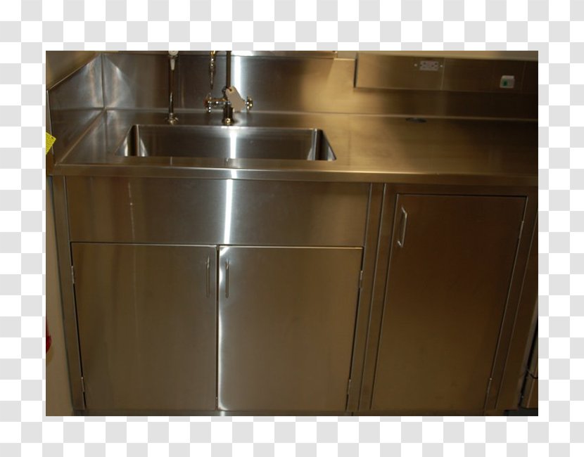 Sink Stainless Steel Countertop Cabinetry - Scullery Transparent PNG
