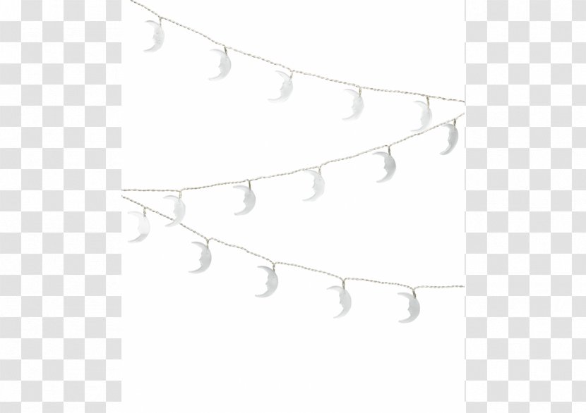 Angle Font - Black And White - String Lights Transparent PNG