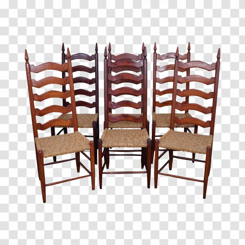 Table Ladderback Chair Dining Room Seat Transparent PNG