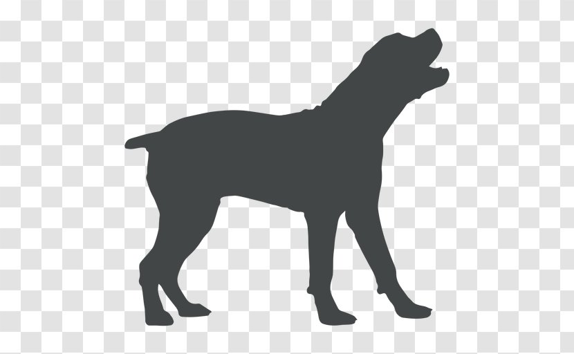 Labrador Retriever Puppy Dog Breed Silhouette Coyote - Howl - Husky Transparent PNG
