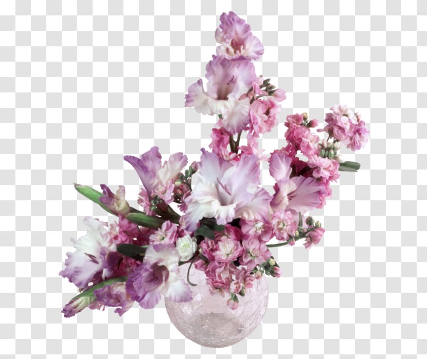 Gladiolus Flower Bouquet Vase Desktop Wallpaper Transparent PNG