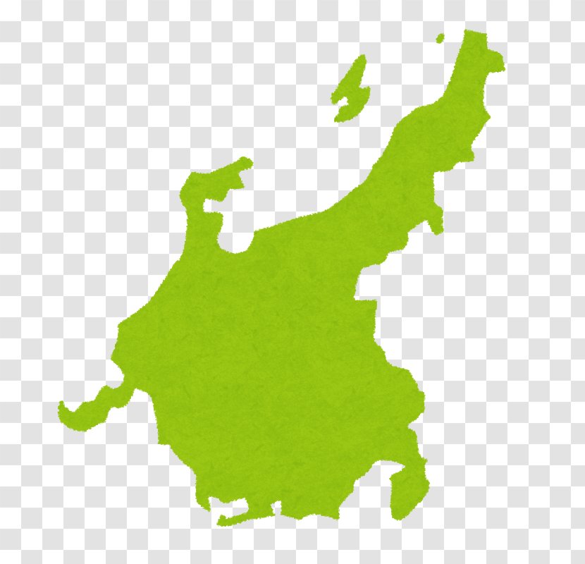 Kansai Region Fukui Prefecture Prefectures Of Japan Map Vector Graphics - Grass Transparent PNG