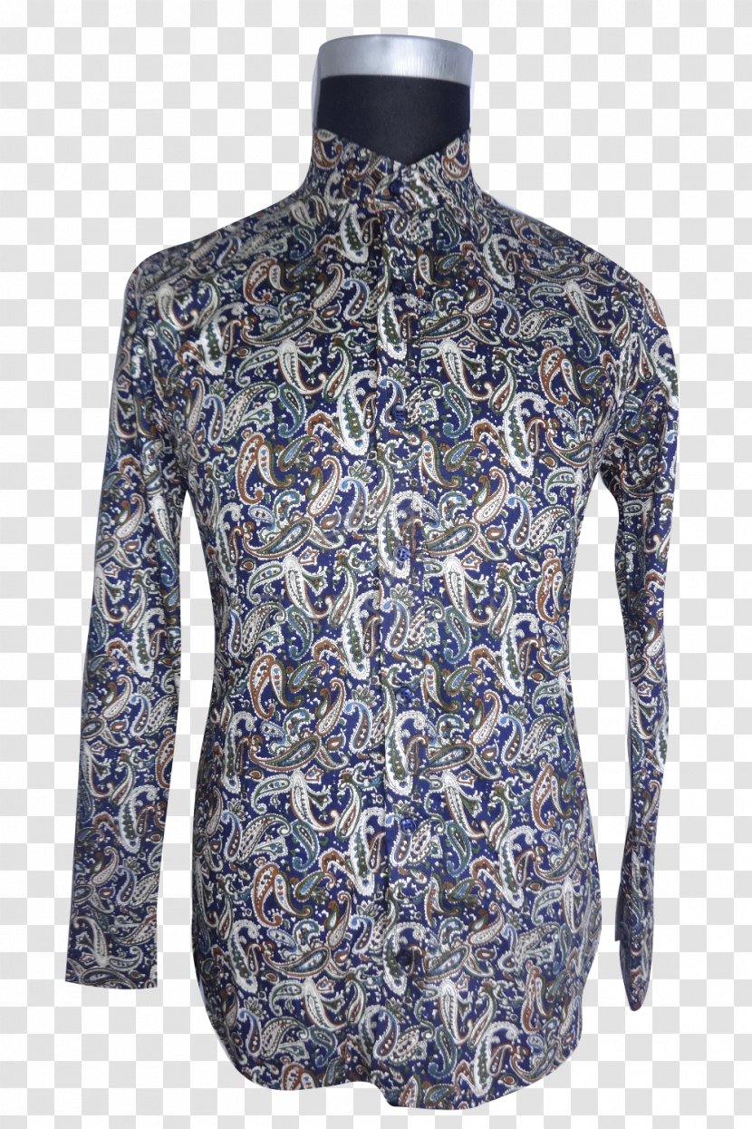 Paisley Sleeve Shirt Clothing Suit - Tunic - Motif Transparent PNG