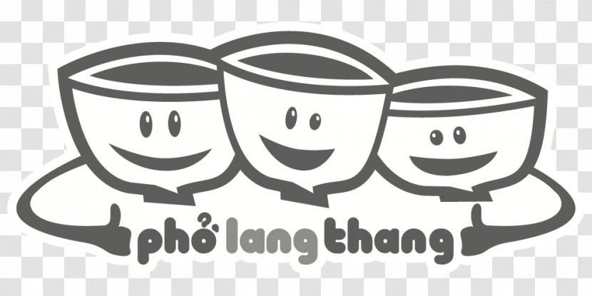 Pho Lang Thang Vietnamese Cuisine Food Restaurant - Black Transparent PNG