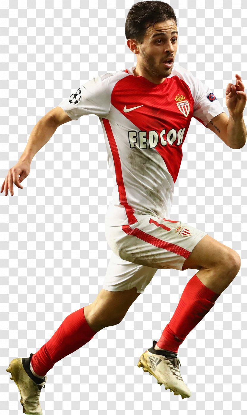 Bernardo Silva AS Monaco FC Soccer Player Football FIFA 18 - Painting - Portugal Euro 2016 Transparent PNG