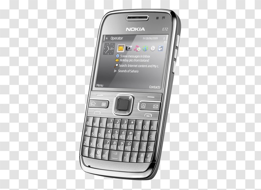 Nokia E72 E71 Phone Series Eseries C3 Touch And Type - Communication Device - Smartphone Transparent PNG