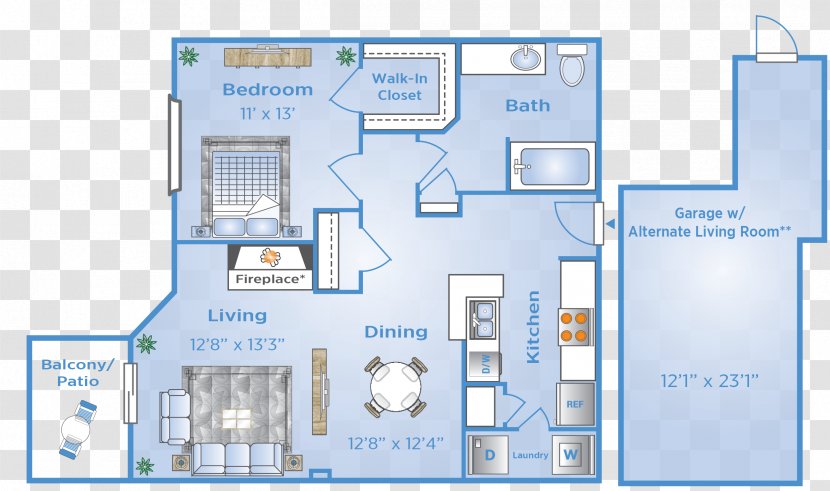 Floor Plan Apartment Advenir At Frankford Springs House - Media Transparent PNG