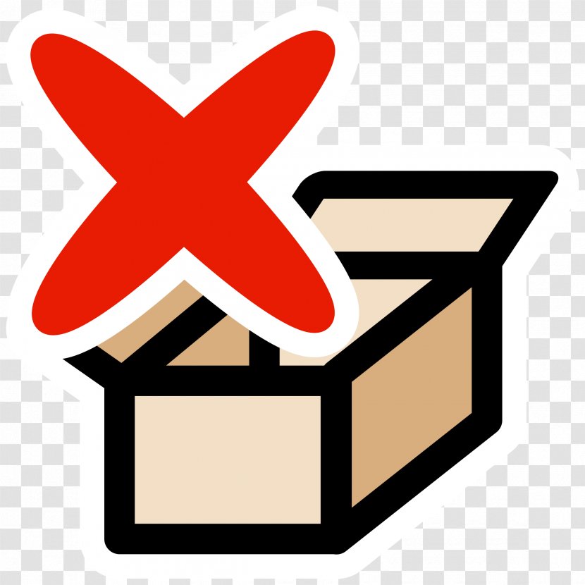 Extract Parcel Clip Art - Logo - Delete Button Transparent PNG