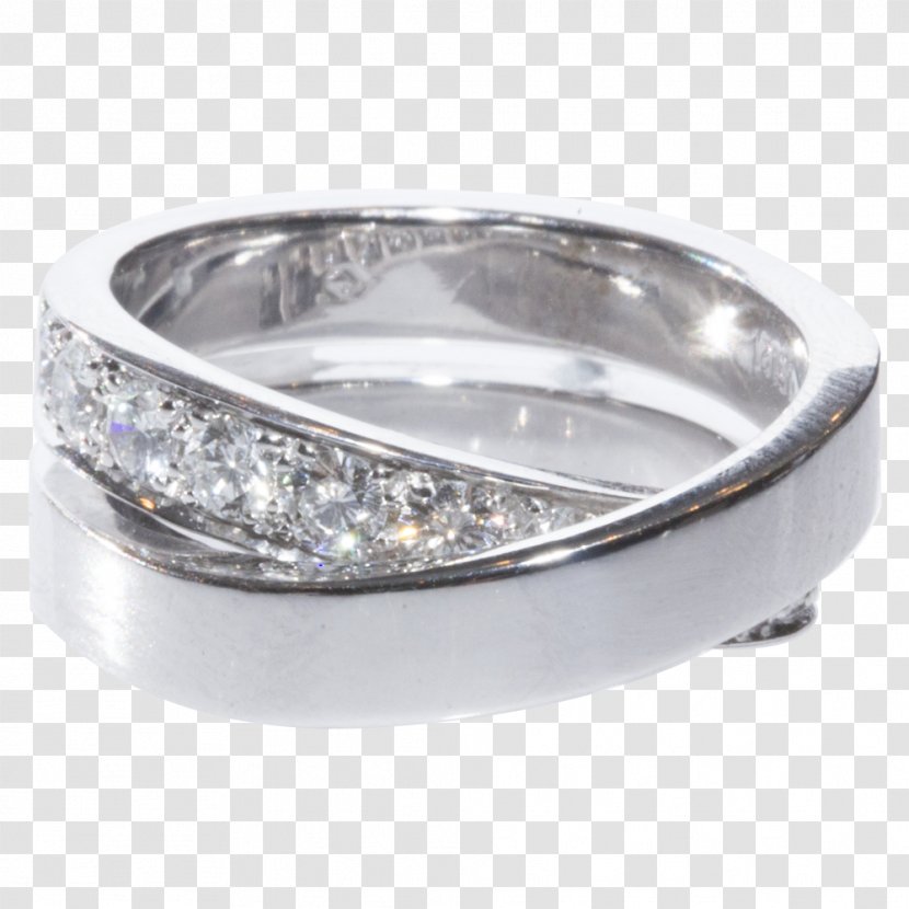 Wedding Ring Silver Platinum Product Design - 18k Gold Rings Transparent PNG