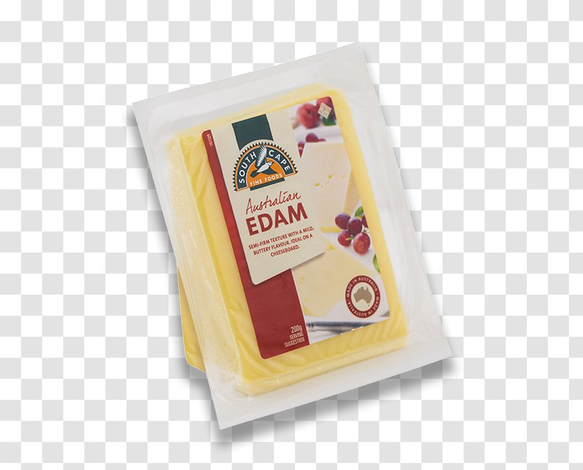 Paper South Cape Edam Cheese 200G Product - White Cheddar Wheel Transparent PNG