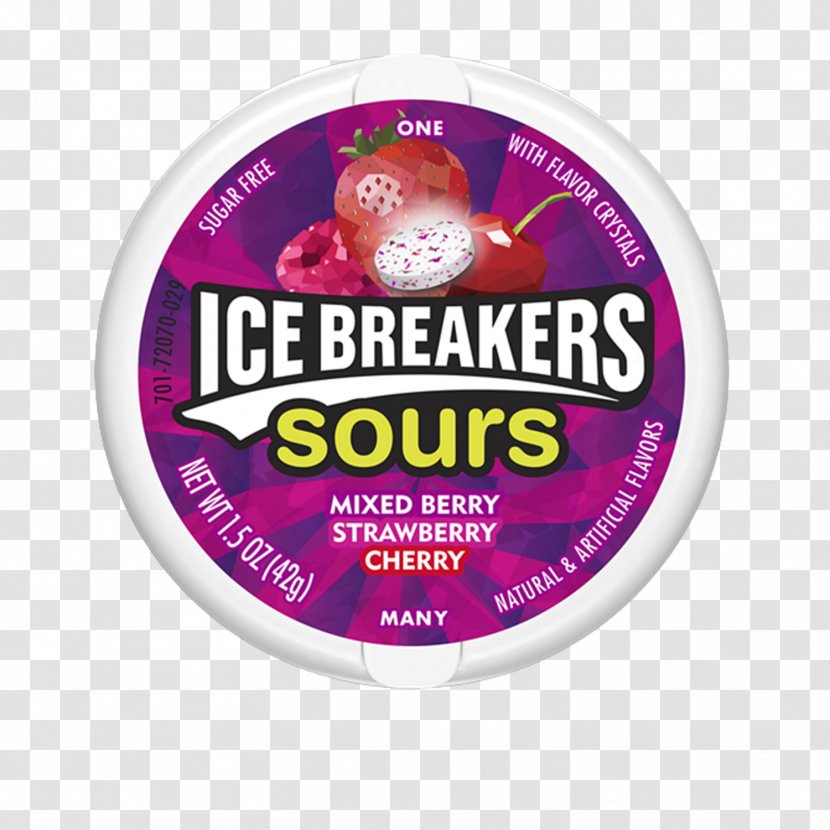 Fruit Sours Ice Breakers Mint Candy Transparent PNG