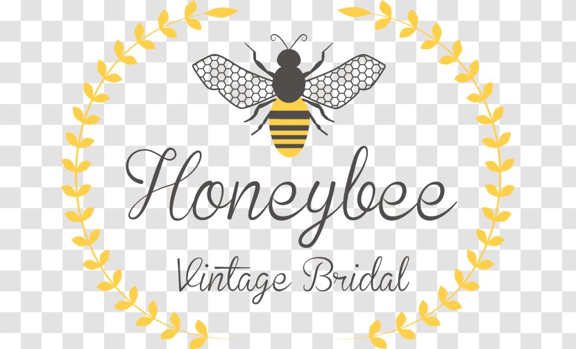 Honey Bee Butterfly Clip Art - Wing - Logo Transparent PNG