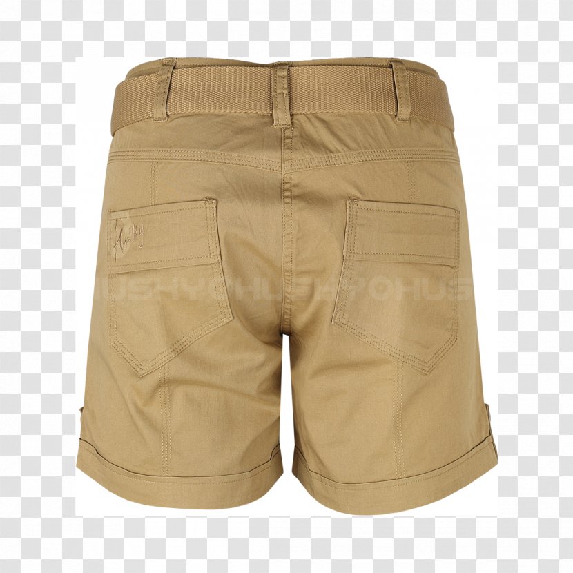Bermuda Shorts Khaki - Husky Transparent PNG