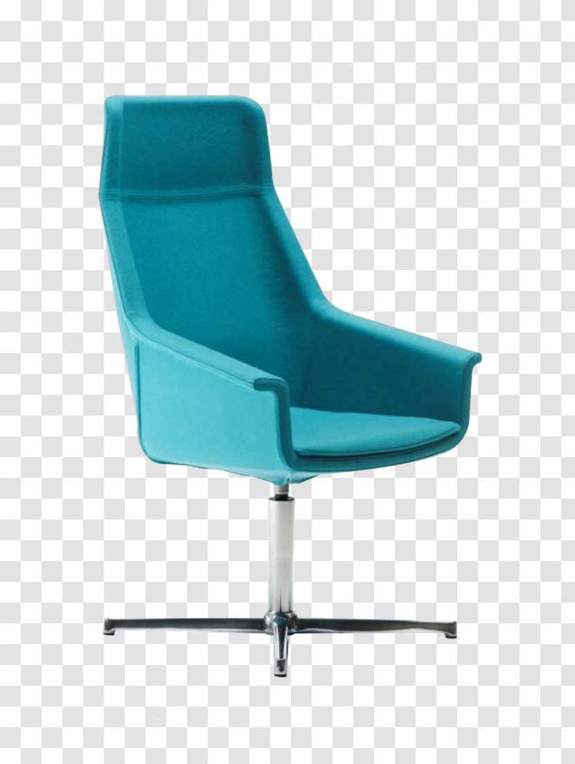 Office & Desk Chairs Furniture Plastic Armrest - Teal - Chair Transparent PNG