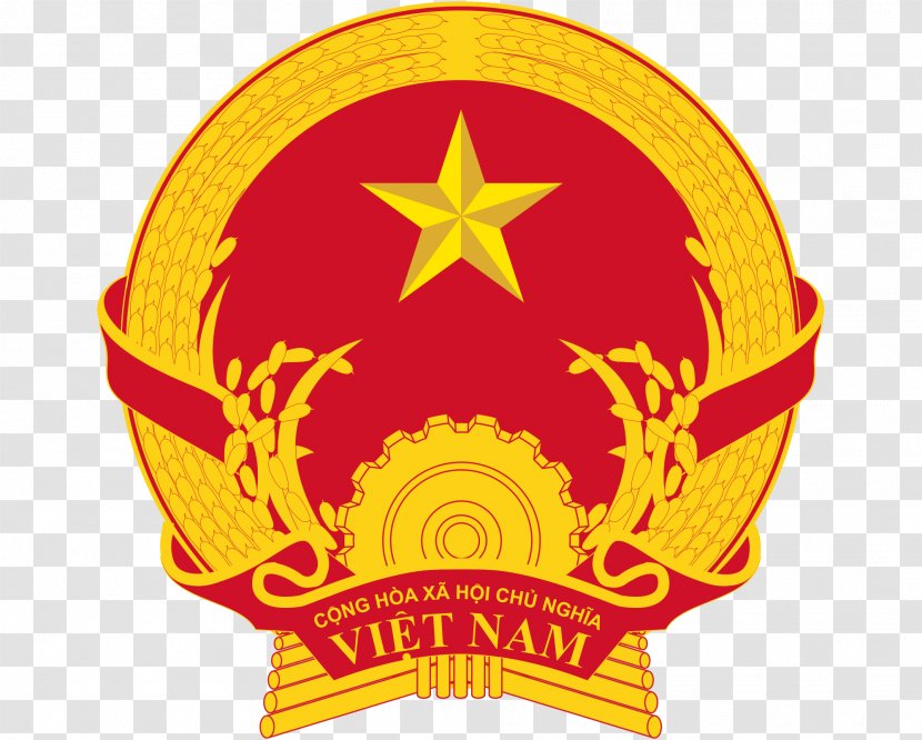 North Vietnam Emblem Of Coat Arms Flag - Wikipedia - Laos Transparent PNG