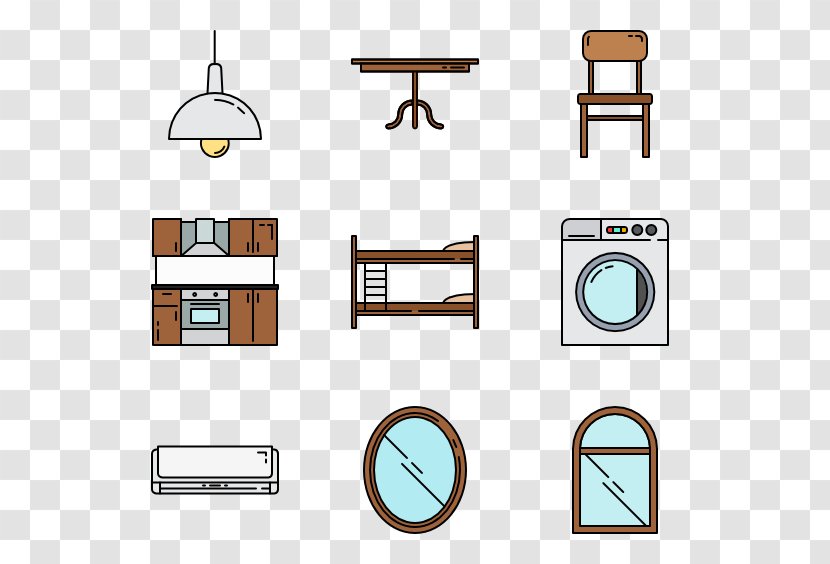Furniture Line - Area - Design Transparent PNG